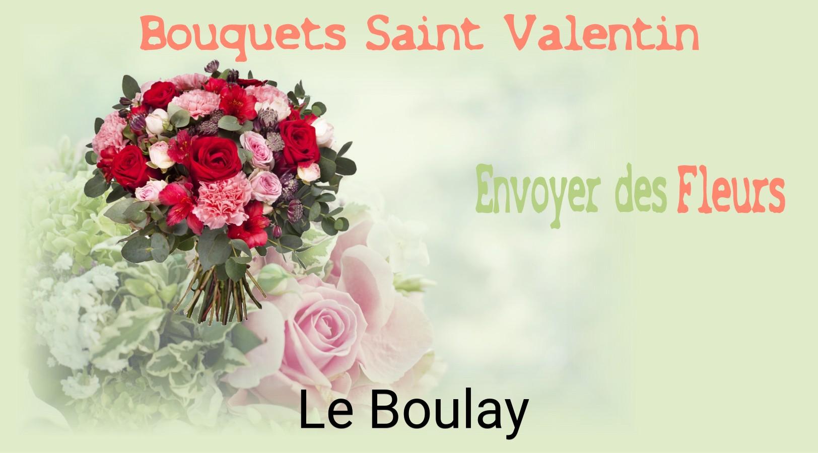 Roses de Saint-Valentin livrées à Le Boulay